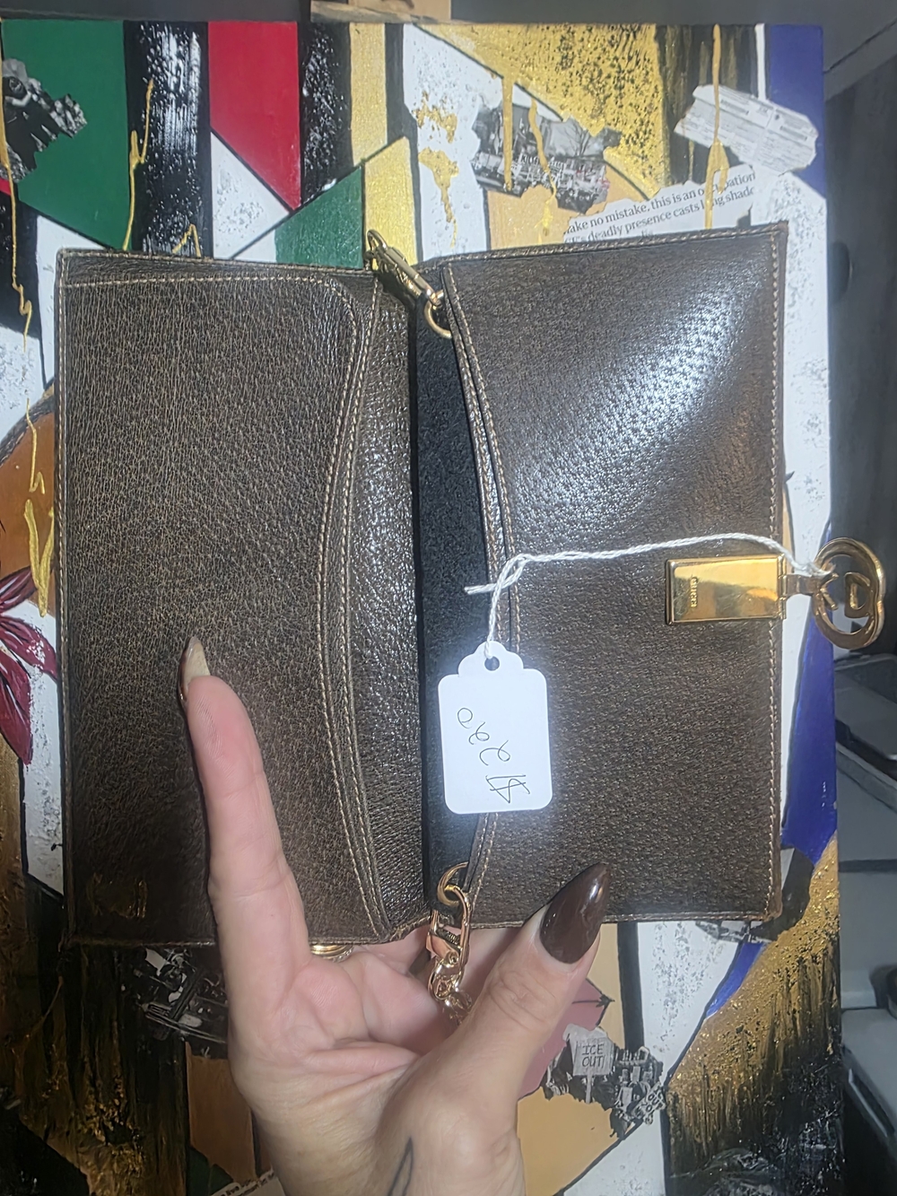 Vintage gucci supreme wallet